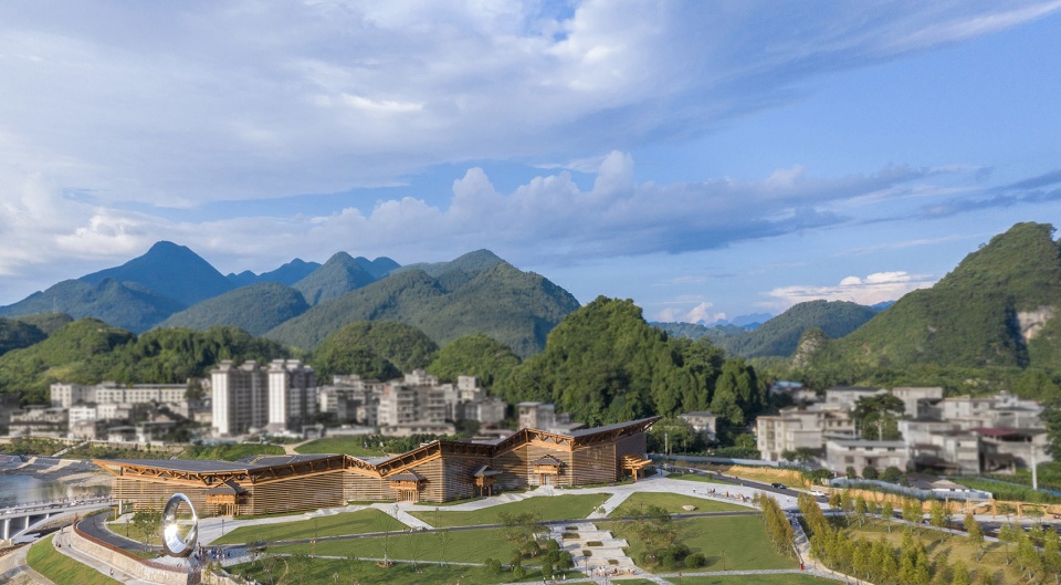 chinese tujia pan museum complex by li baofengs studio of hust