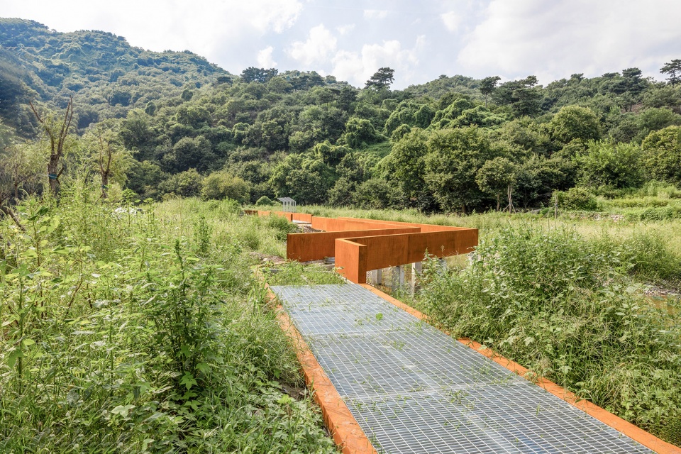 upgrading design of chestnut blossom valley scenic road in bohai town of huairou