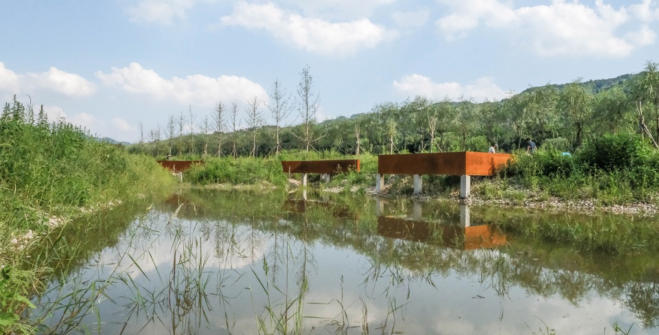 upgrading design of chestnut blossom valley scenic road in bohai town of huairou
