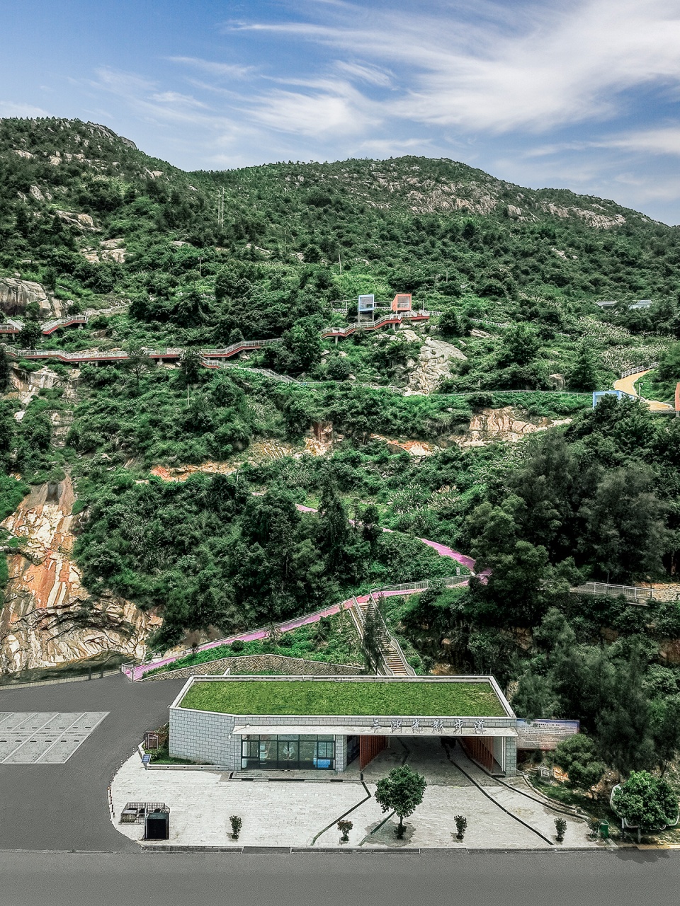 sansha light and shadow town leisure trail phase ii project by shanghai cm sesign landscape design