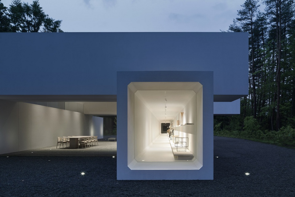 culvert guesthouse by nendo