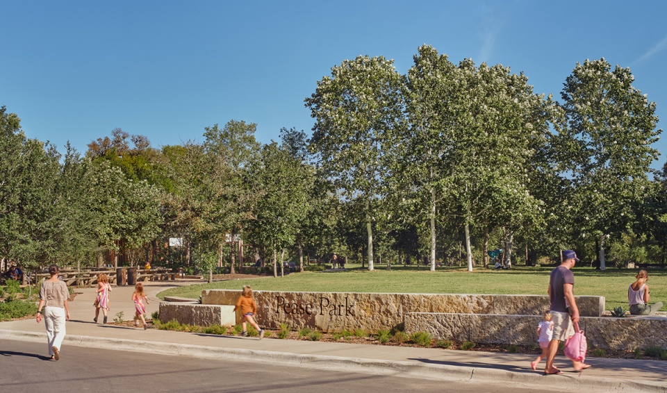kingsbury commons at pease park by clayton korte