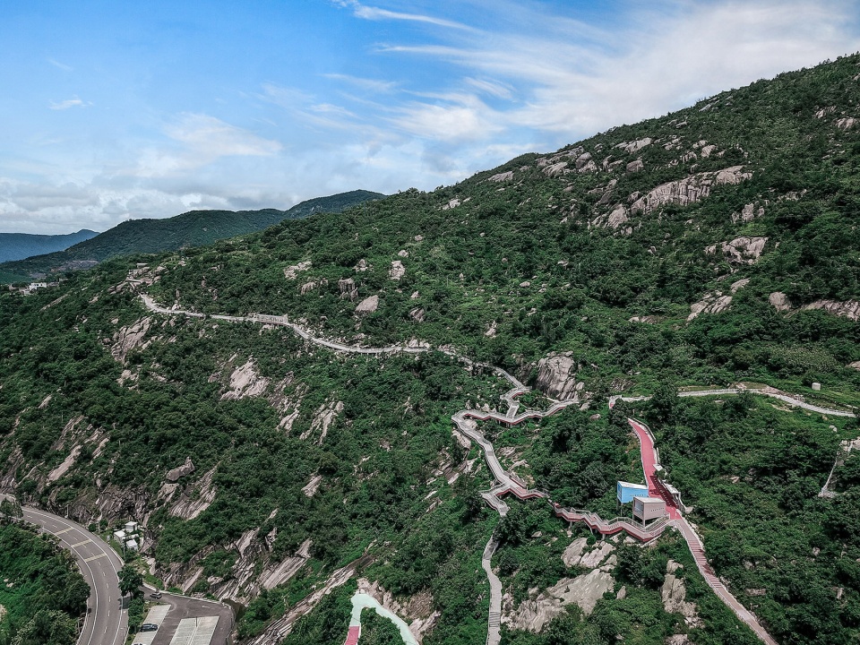 sansha light and shadow town leisure trail phase ii project by shanghai cm sesign landscape design