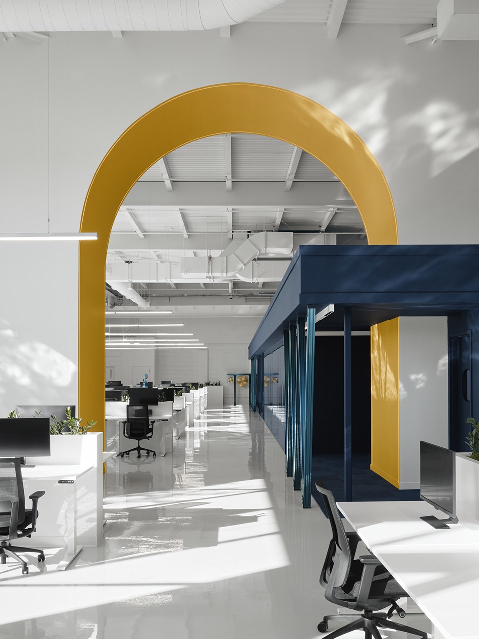 Vention office space Blanchette Architectes