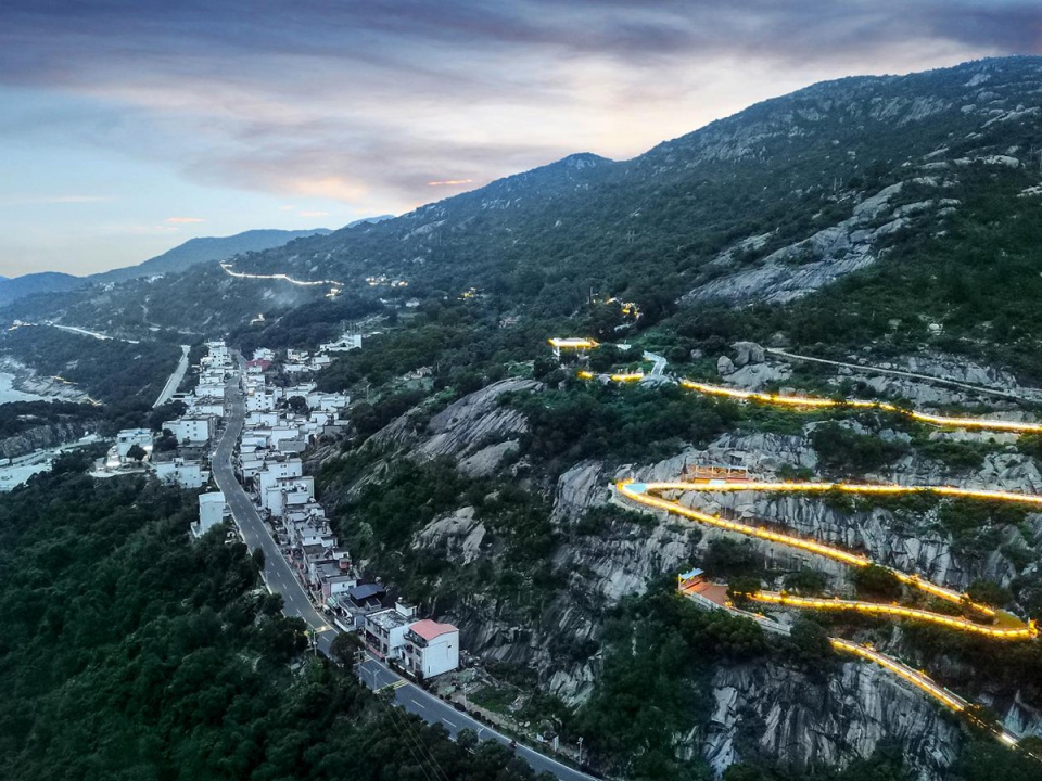 sansha light and shadow town leisure trail phase ii project by shanghai cm sesign landscape design