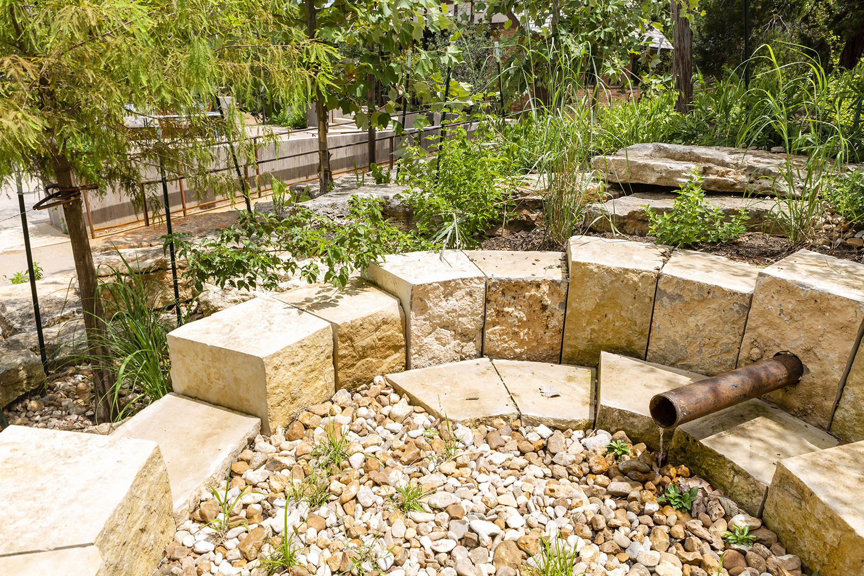 Kingsbury Commons at Pease Park by Ten Eyck Landscape Architects