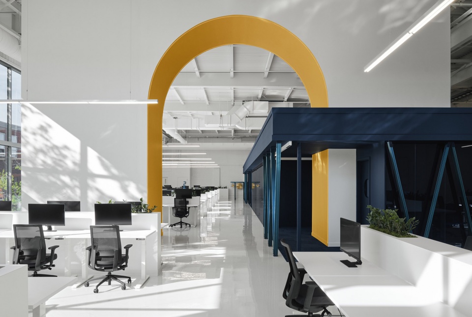 Vention office space Blanchette Architectes