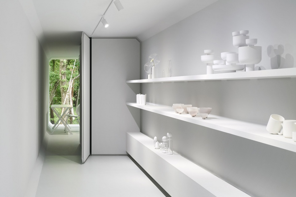 culvert guesthouse by nendo