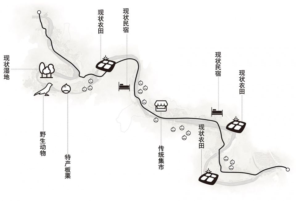 upgrading design of chestnut blossom valley scenic road in bohai town of huairou