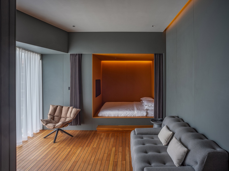 interior design of yin hotel china by combined architects