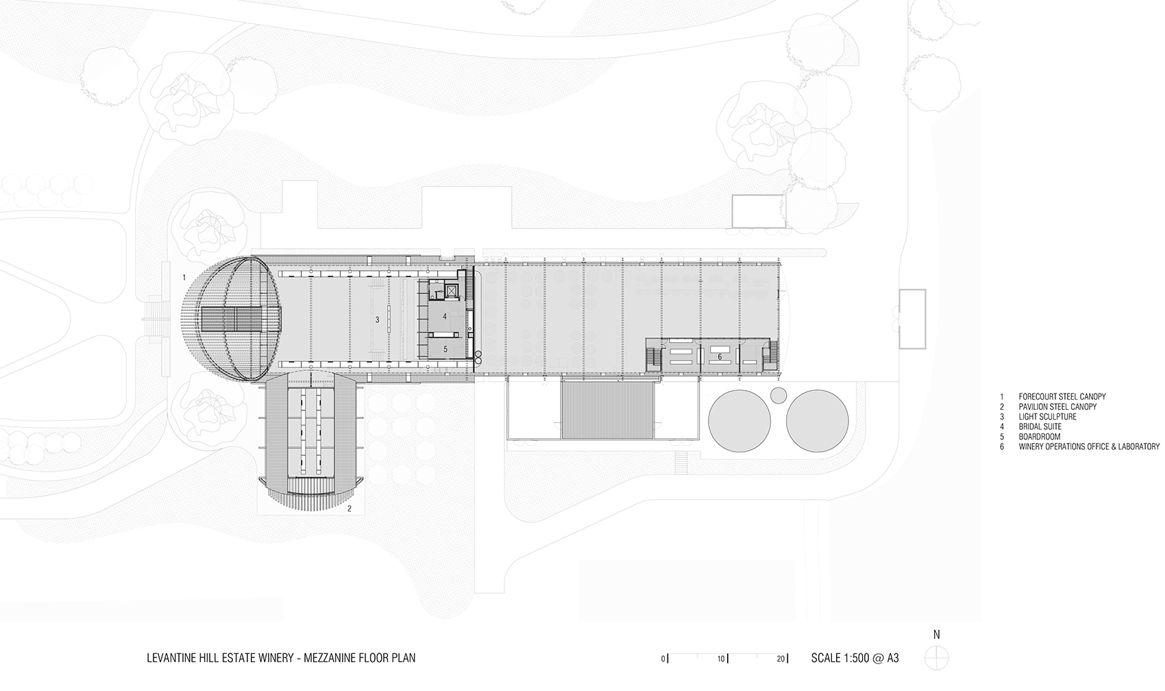 levantine hill estate winery by fender katsalidis