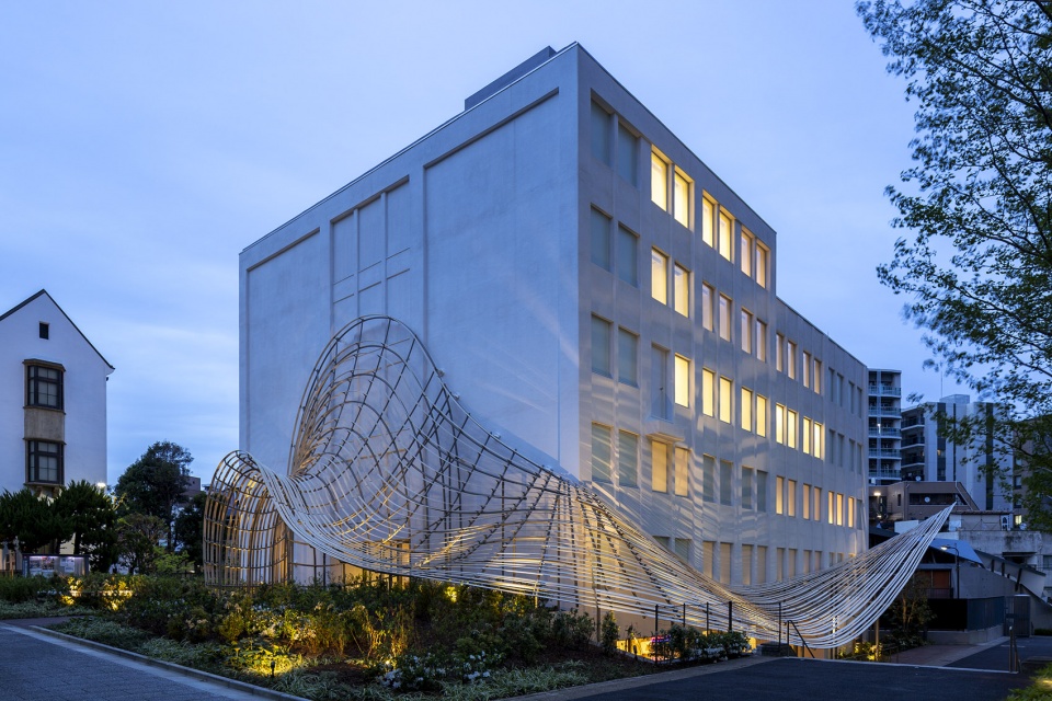 Waseda International House of Literature Kengo Kuma Associates
