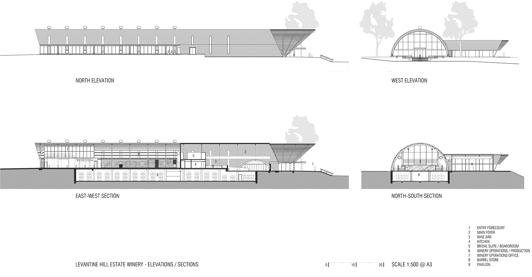 Levantine Hill Estate Winery by Fender Katsalidis 谷德设计网