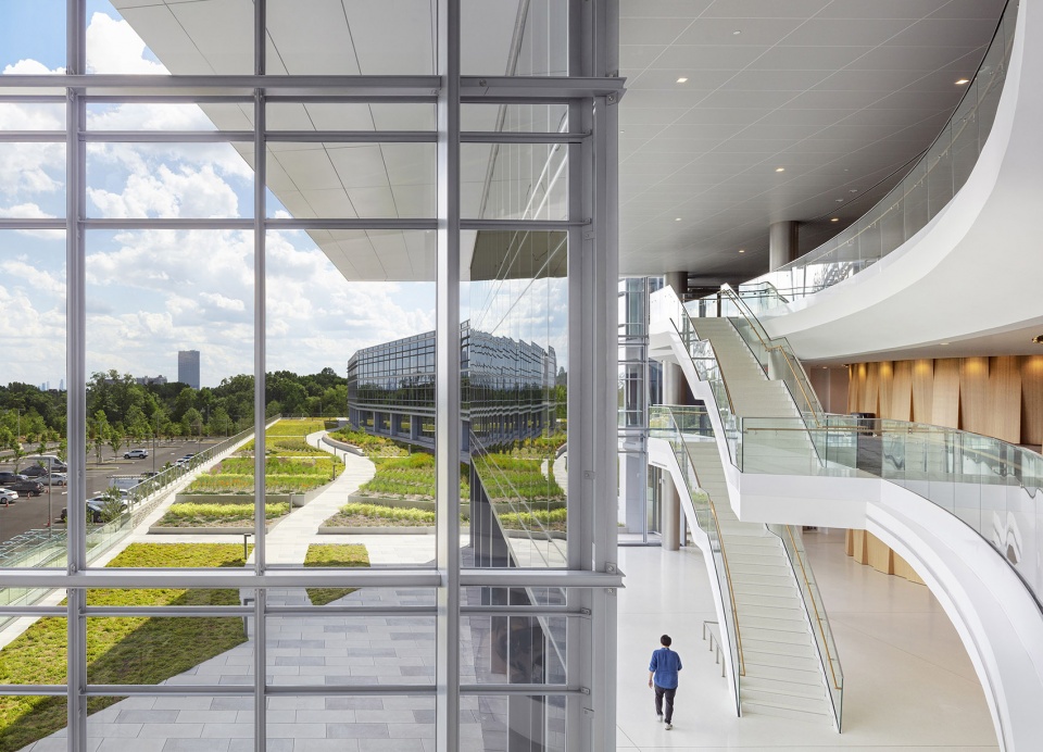 lg north american headquarters new jersey by hok