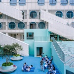学习层台：深圳福强小学 / 众建筑