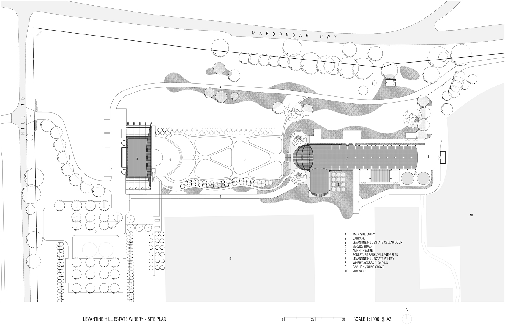 levantine hill estate winery by fender katsalidis