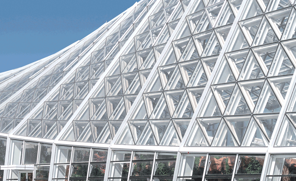 greenhouse of nantong botanical garden by gen architects