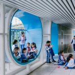 学习层台：深圳福强小学 / 众建筑