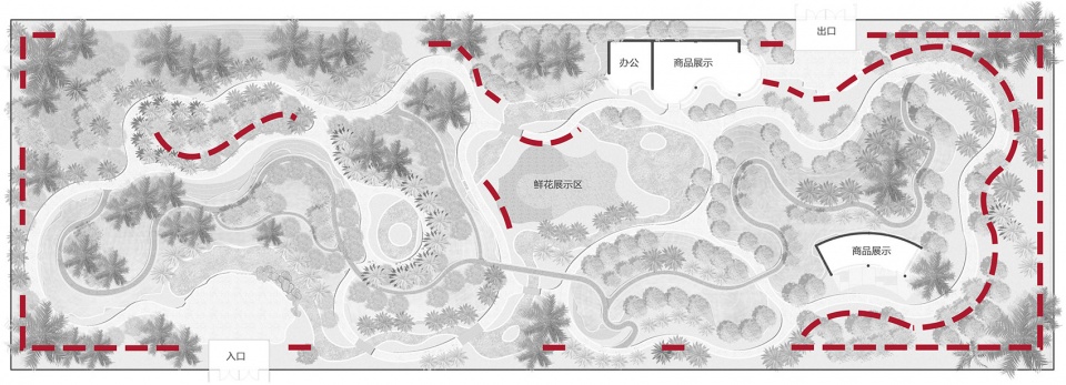 greenhouse of nantong botanical garden by gen architects