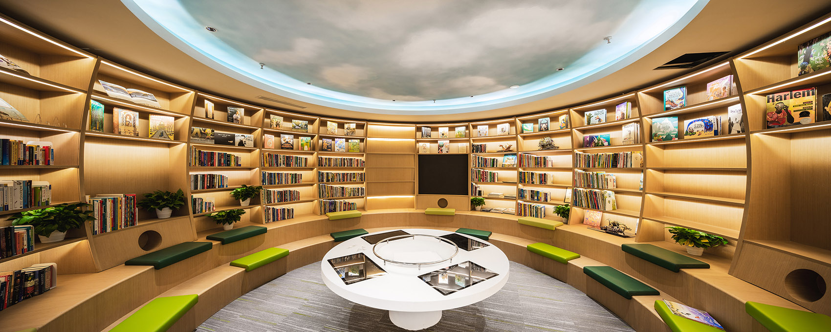 New library construction project of Shanghai Children’s Library, China ...