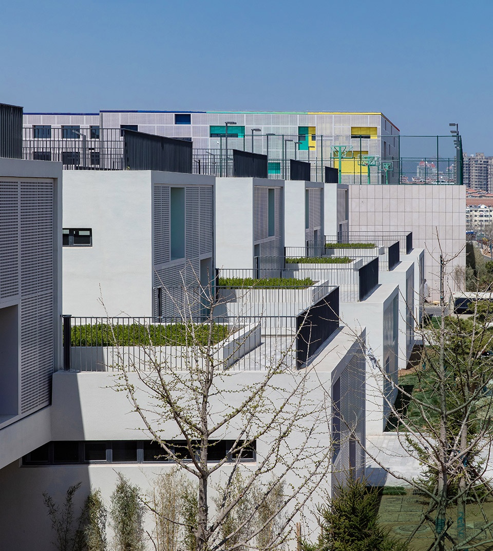 wanghaiyuan school china by architectural design institute of tsinghua university