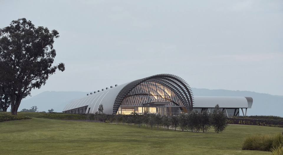levantine hill estate winery by fender katsalidis