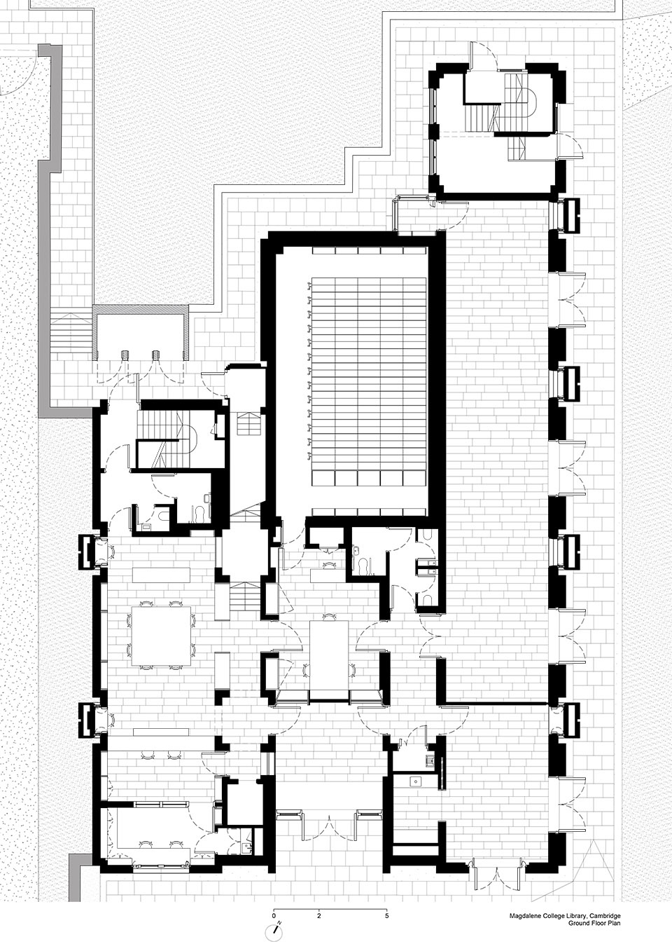 New Library Magdalene College Niall McLaughlin Architects