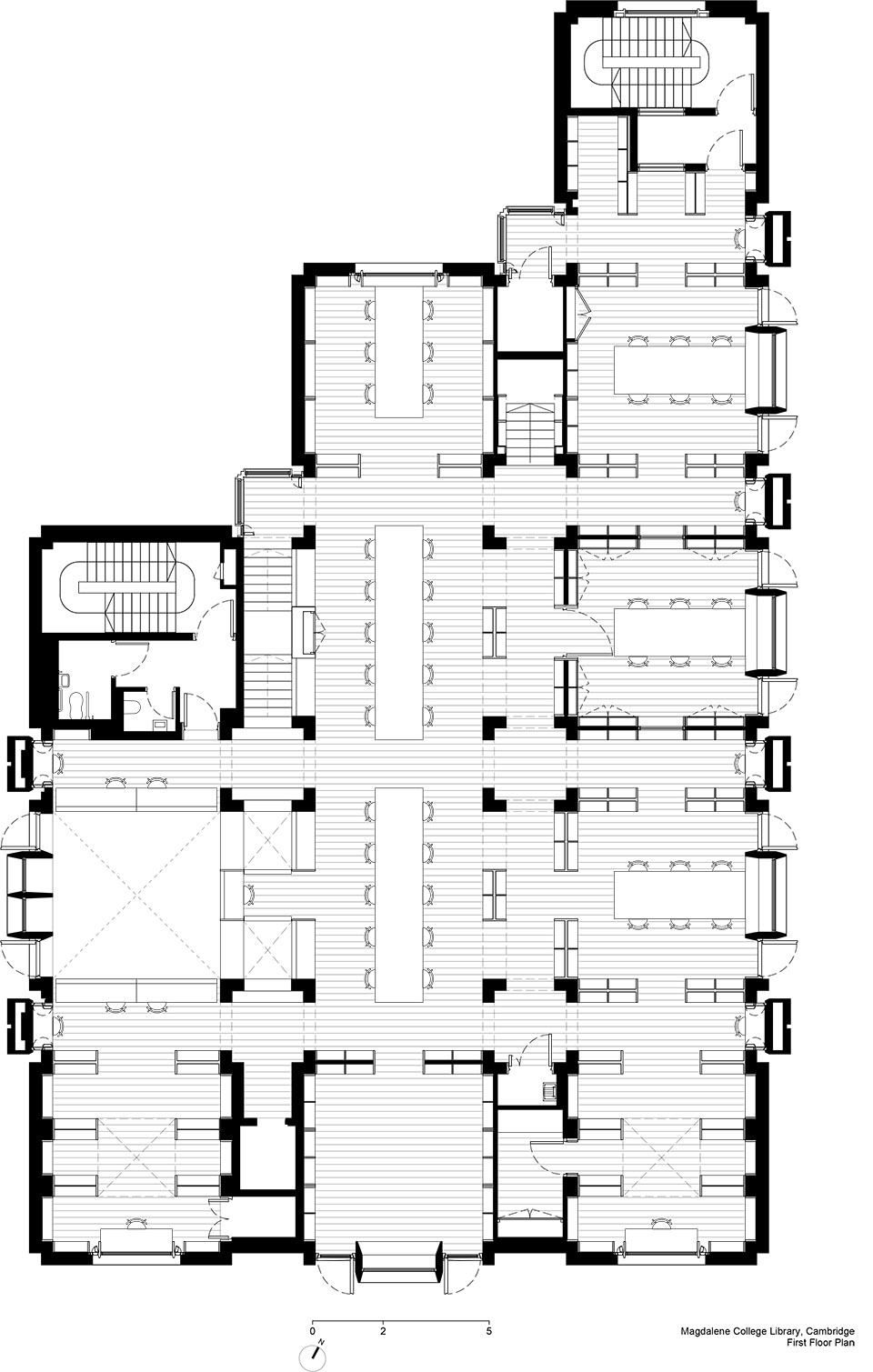 New Library Magdalene College Niall McLaughlin Architects