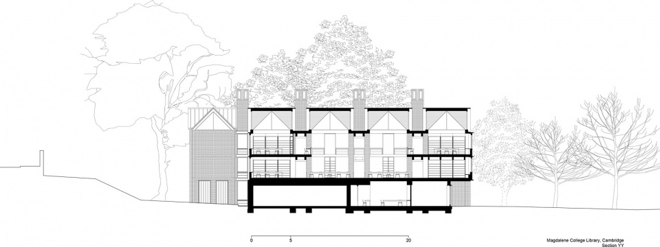 New Library Magdalene College Niall McLaughlin Architects