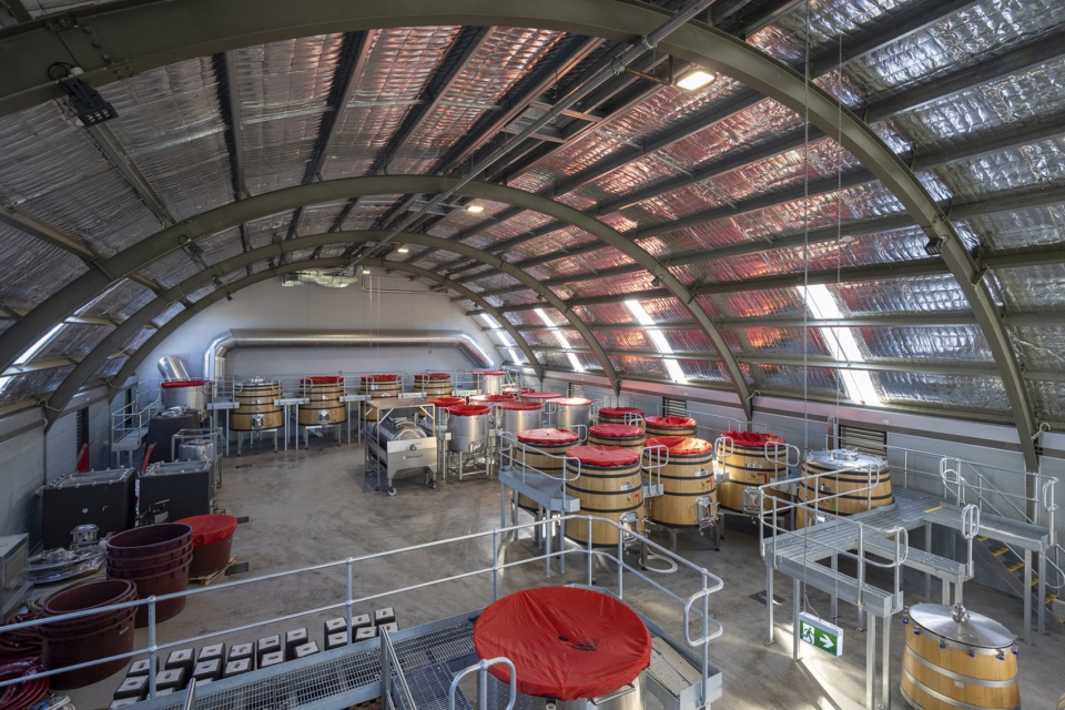 levantine hill estate winery by fender katsalidis