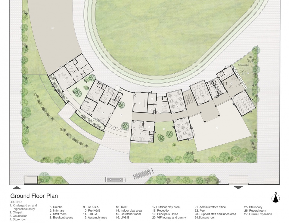 st martha bethany vidyalaya phase 1 india by kamat rozario architecture