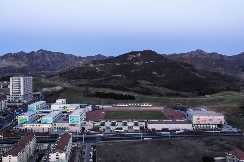 wanghaiyuan school china by architectural design institute of tsinghua university
