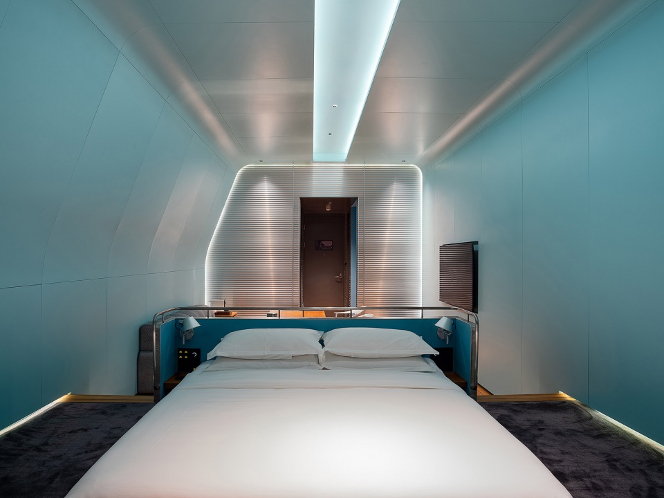 interior design of yin hotel china by combined architects