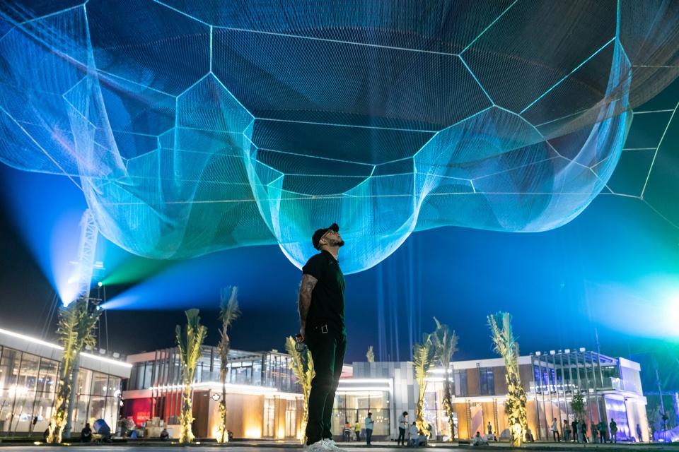 Earthtime Jeddah by Studio Echelman