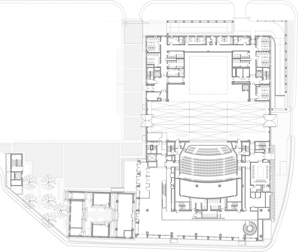 beijing international theatre centre by biad hu yue studio