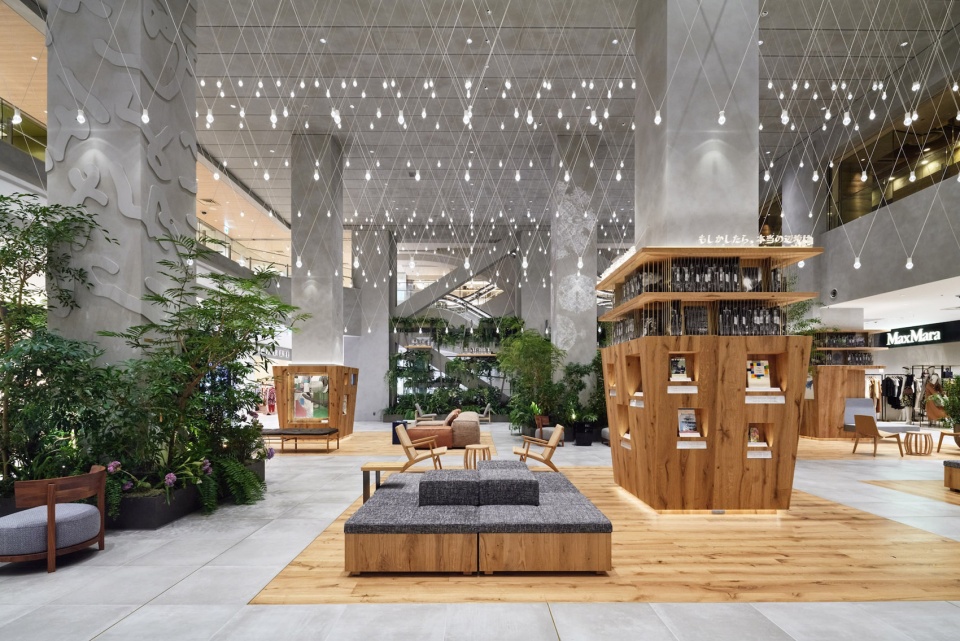 tamagawa takashimaya grand patio by yuko nagayama and associates