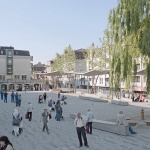 The New Cover of Renens’s Market Square by LOCALARCHITECTURE