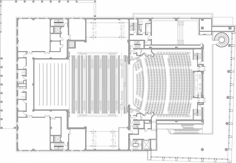 beijing international theatre centre by biad hu yue studio