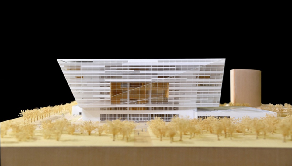 shanghai library east by schmidt hammer lassen architects