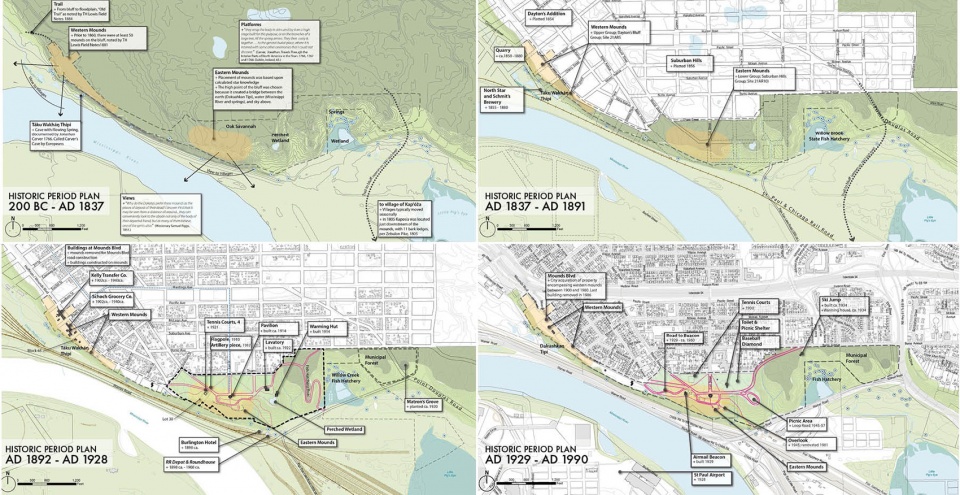 2021 asla analysis and planning award of honor indian mounds cultural landscape study and messaging plan