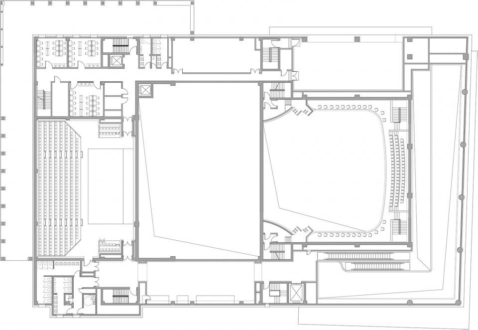 beijing international theatre centre by biad hu yue studio