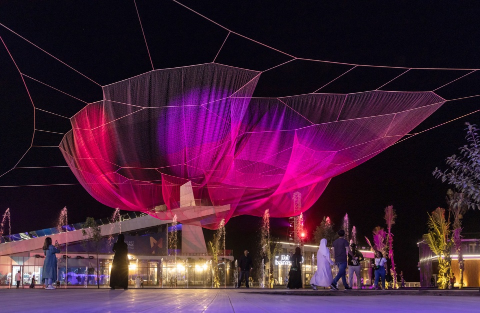 Earthtime Jeddah by Studio Echelman