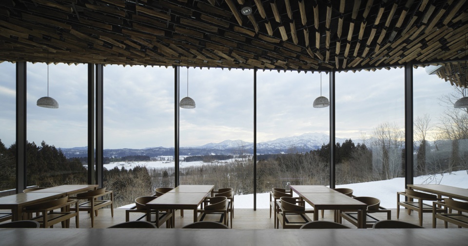 Snowpeak Field Suite Spa Headqurters by Kengo Kuma and Associates