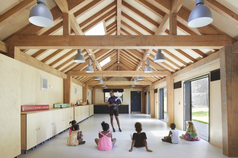Brixton Windmill Education and Community Centre by Squire Partners Design