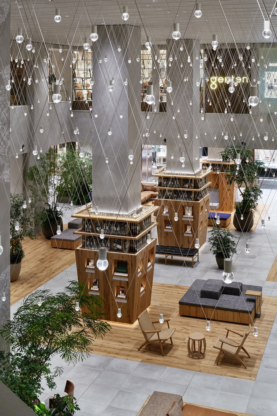 tamagawa takashimaya grand patio by yuko nagayama and associates