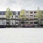 The New Cover of Renens’s Market Square by LOCALARCHITECTURE