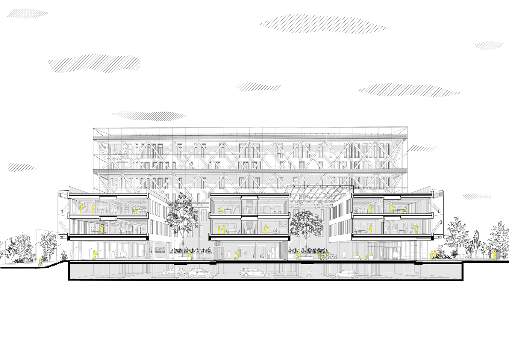 Caisse d’épargne’s Head office in Dijon by GRAAM Architecture 谷德设计网