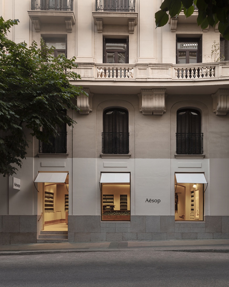 aesop signature store madrid by ciszak dalmas matteo ferrari