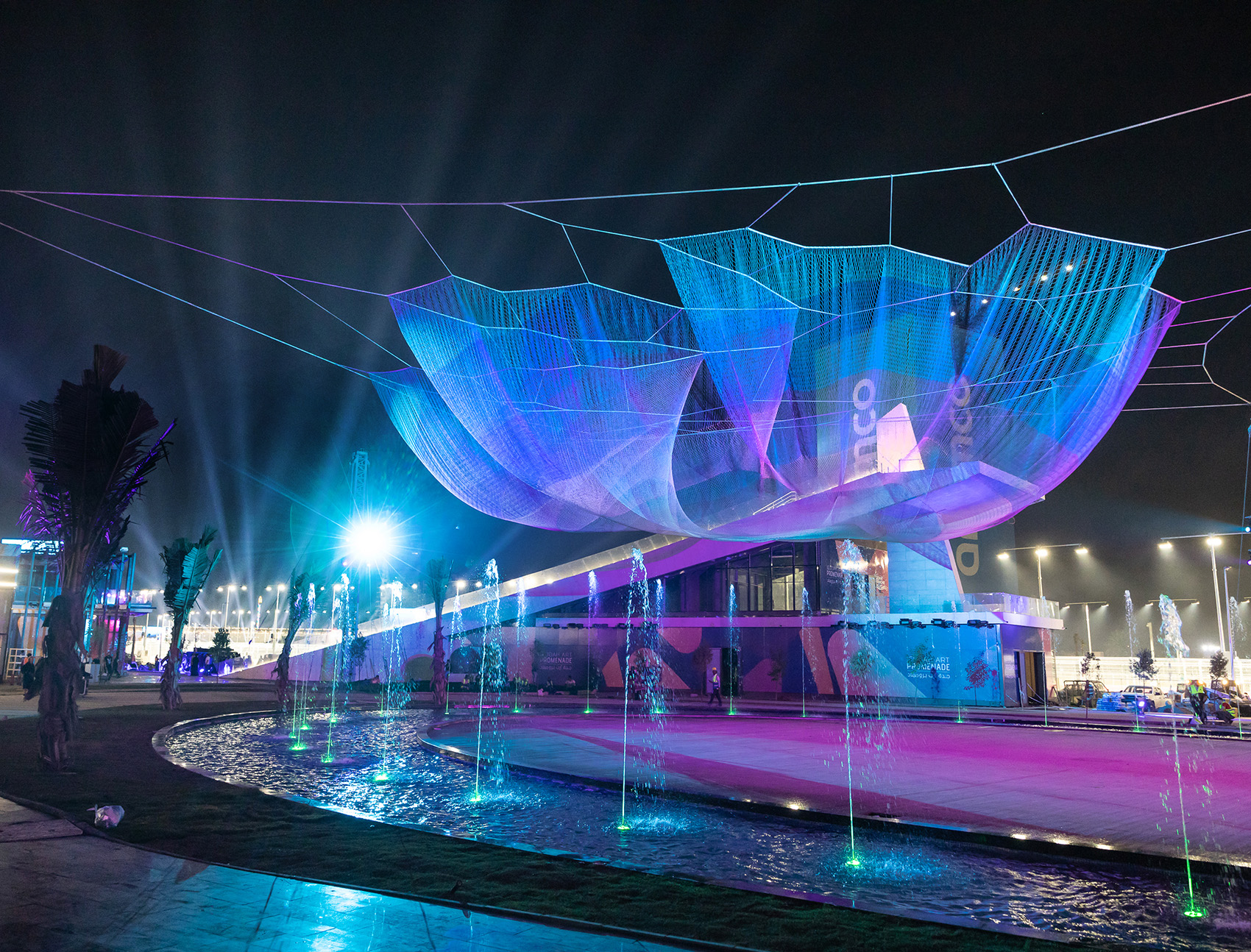 Earthtime 1.26 Jeddah by Studio Echelman 谷德设计网