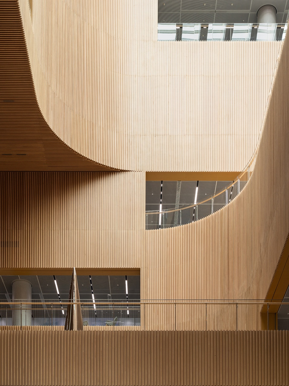 shanghai library east by schmidt hammer lassen architects